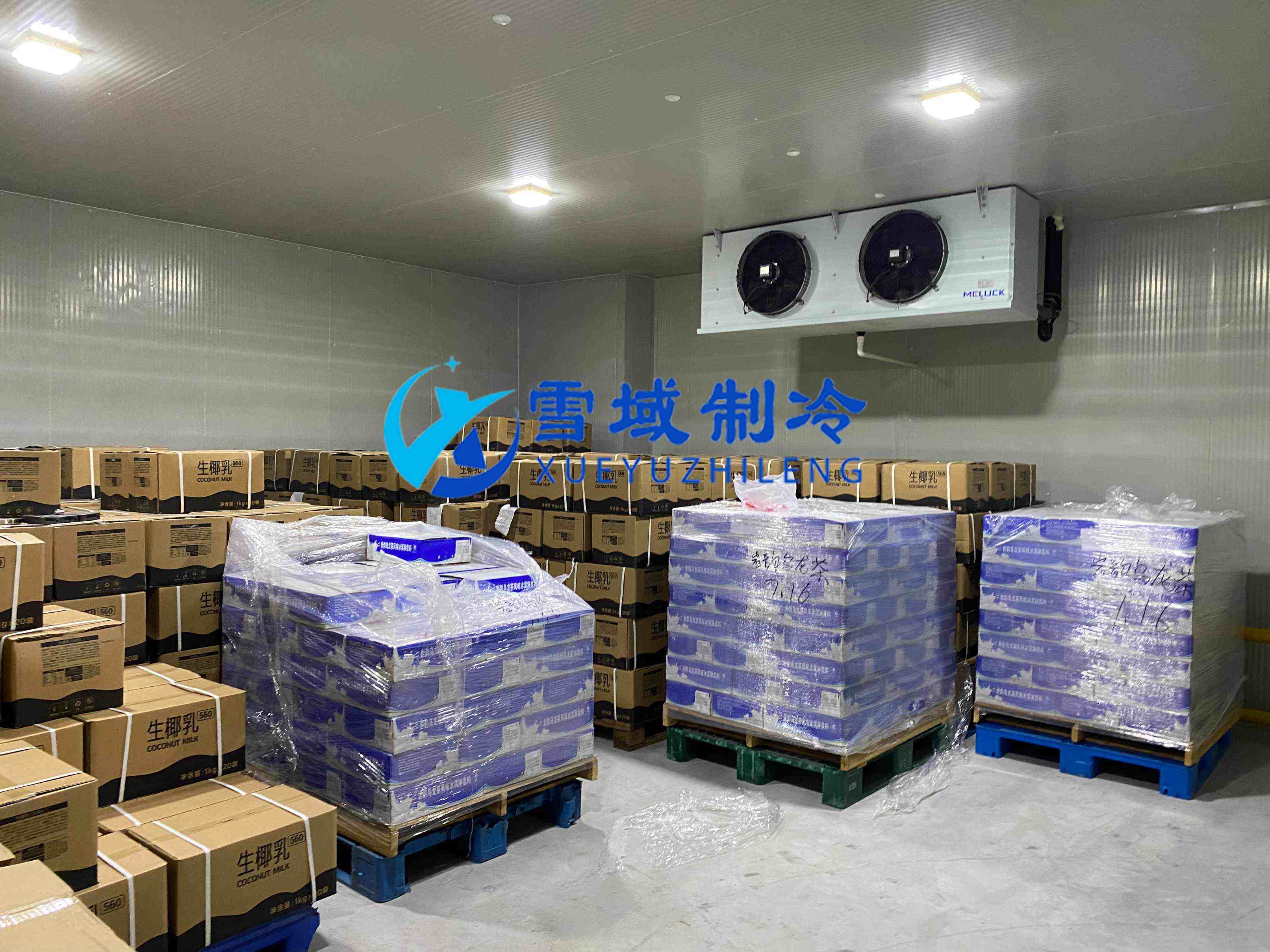 南京江寧速凍乳品冷庫現場圖片 南京江寧速凍乳品冷庫現場圖片